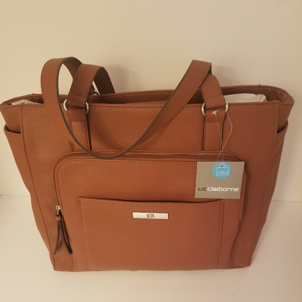 NWT Liz Claiborne Roxy Work Tote Bag